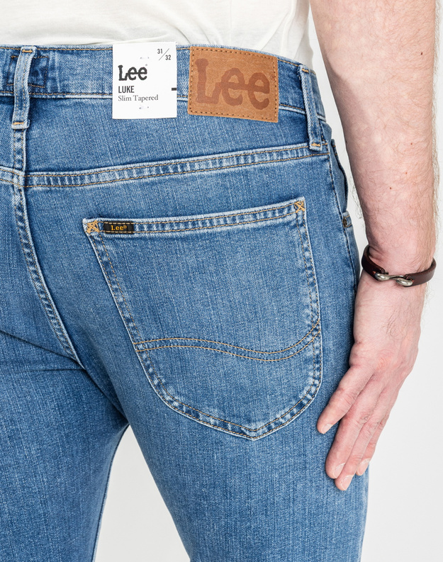 MESKIE SPODNIE  LEE LUKE HIGHLAND 112354461