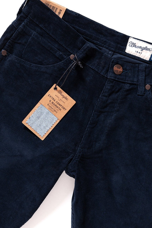 WRANGLER SPODNIE MĘSKIE GREENSBORO NAVY W15QN9114