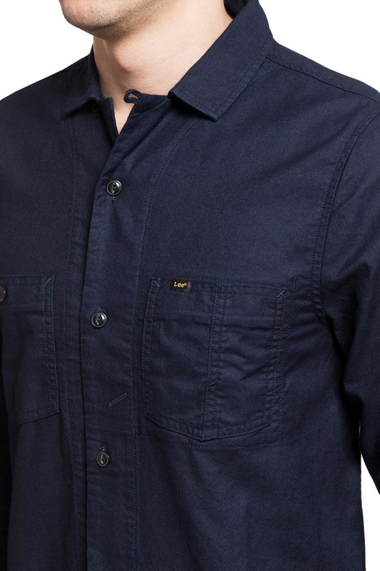 LEE OVERSHIRT BLUE EXPLORE L87GWWUK