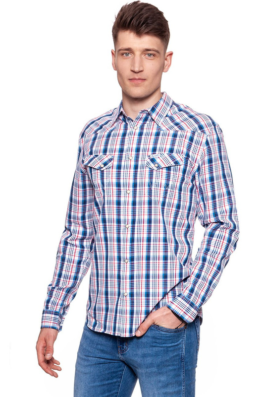 WRANGLER L/S HERITGE WESTERN WHITE W57794M12