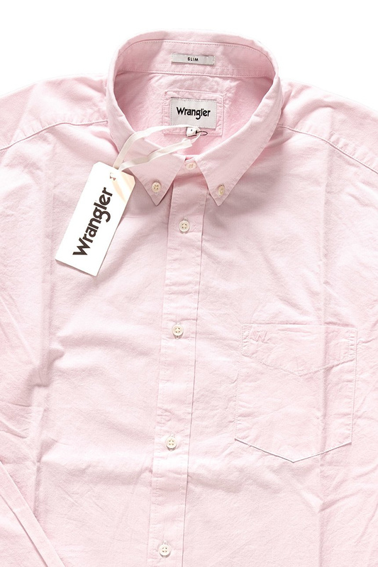 KOSZULA WRANGLER LS 1PKT BUTTON DOWN PEPPA PINK W58833NU6 112129605