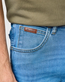 MESKIE SPODNIE WRANGLER TEXAS SLIM GLACIER 112364830