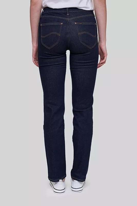 LEE MARION STRAIGHT DAMSKIE SPODNIE JEANSOWE RINSE L301FRFH 112105808