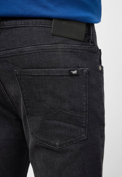 Męskie Spodnie Jeansowe Mustang Style Frisco Skinny Denim Black 1016306 4000 803