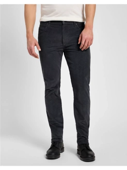 LEE RIDER MĘSKIE SPODNIE MATERIAŁOWE SZTRUKSOWE DARK MUTED GRAY 112355800 L701008531