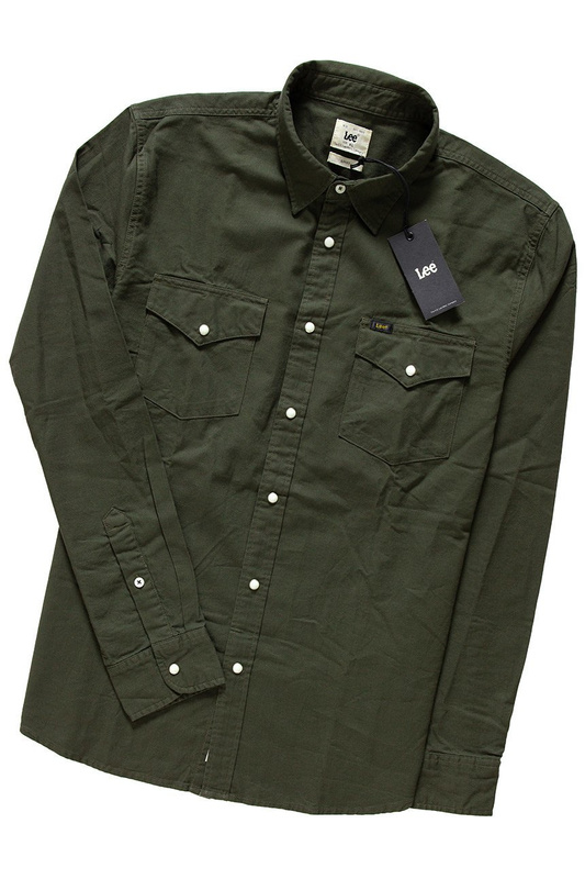 LEE WESTERN SHIRT KHAKI      $    