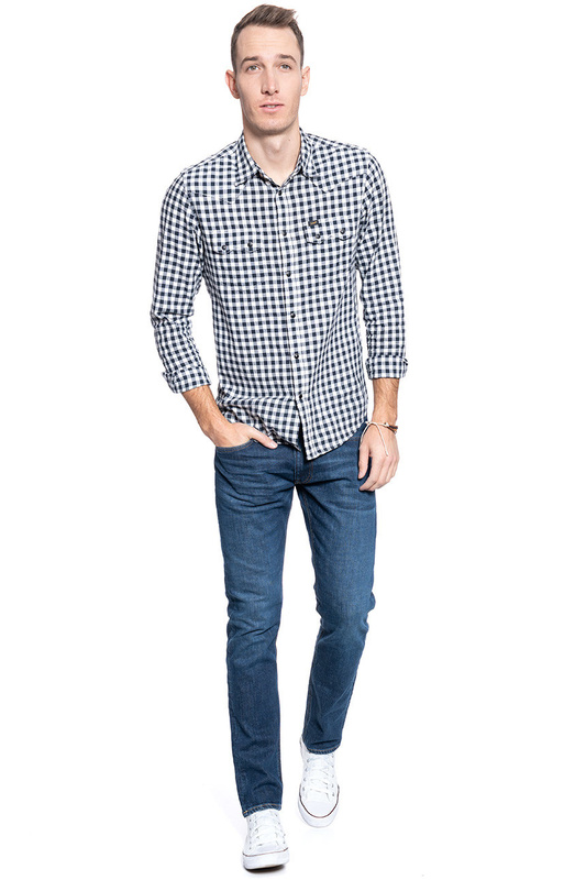 LEE SPODNIE MĘSKIE LUKE DK WORN FOAM L719KNIF 112119120