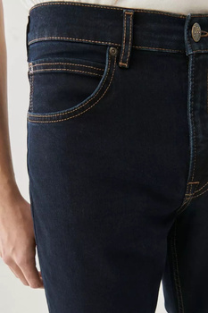 LEE BROOKLYN STRAIGHT MĘSKIE SPODNIE JEANSOWE BLUE BLACK L45271HH 112110078