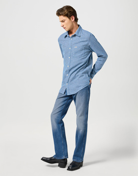 WRANGLER MĘSKIE SPODNIE JEANSOWE WRANGLER HORIZON PRAIRIE BLUE 112356832
