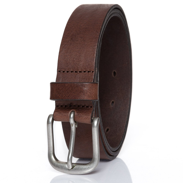 PASEK WRANGLER AUTHENTIC BELT BROWN W0B62U185 112125557