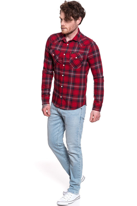 LEE LEE WESTERN SHIRT WARP RED L643OBKG 112115406