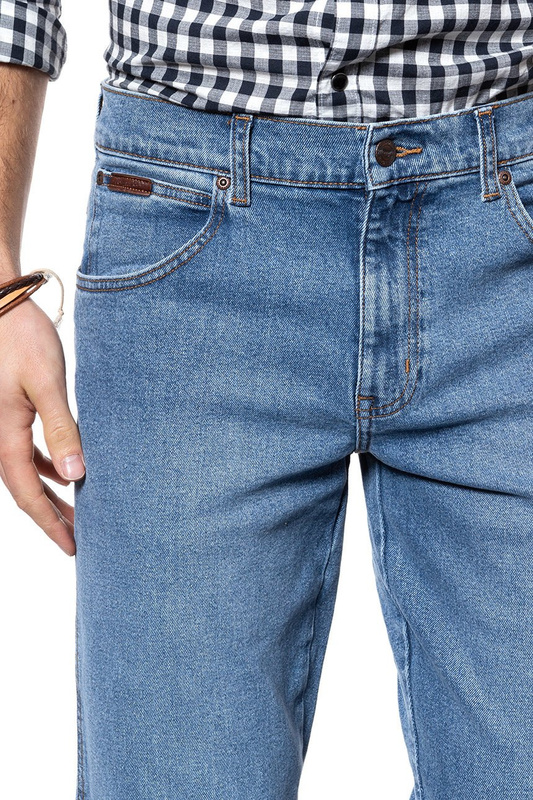 WRANGLER SPODNIE MĘSKIE TEXAS BLUE STONES W121KP34F 112126136