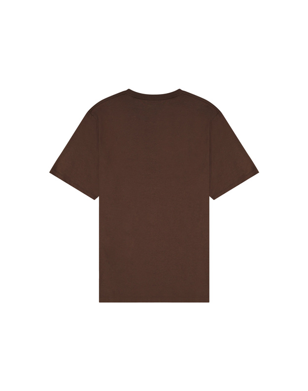 MESKA KOSZULKA WRANGLER SIGN OFF TEE MAHOGANY 112371484