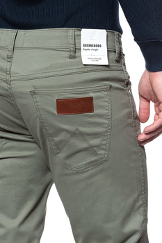 WRANGLER GREENSBORO DUSTY OLIVE W15QWA275 SAMPLE 112127116