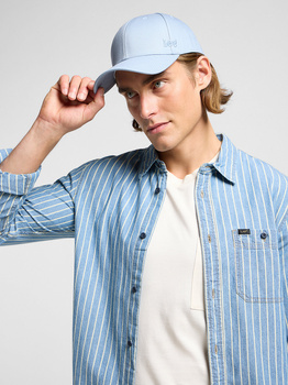 LEE MĘSKA CZAPKA Z DASZKIEM LEE ESSENTIAL CAP CONCRETE GRAY 112364304