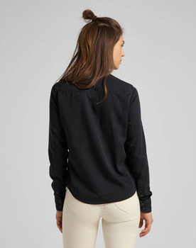 LEE REGULAR WESTERN SHIRT DAMSKA KOSZULA JEANSOWA JEANS BLACK L45SZH01 112110492