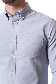KOSZULA WRANGLER LS 1PKT BUTTON DOWN CHAMBRAY BLUE W58833NUV 112129606