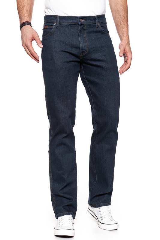 WRANGLER TEXAS STRETCH BLUE BLACK W12175001 SAMPLE 112126060