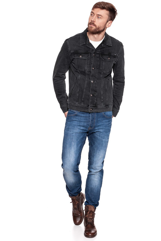MUSTANG New York Jacket DENIM BLACK 1006709 4000 883