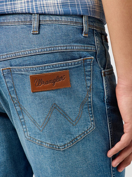 MESKIE SPODENKI WRANGLER TEXAS SHORTS OCEAN SURGE 112362549