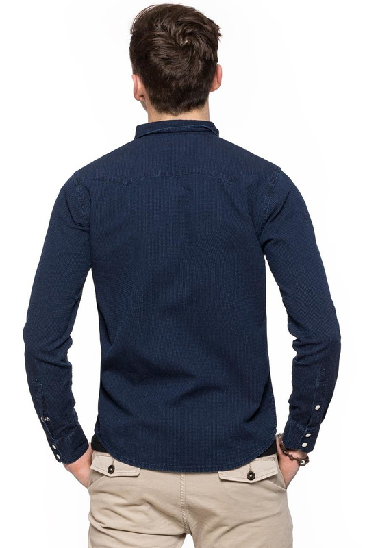 LEE LEE RIDER SHIRT BLUE DUB L851HXLF