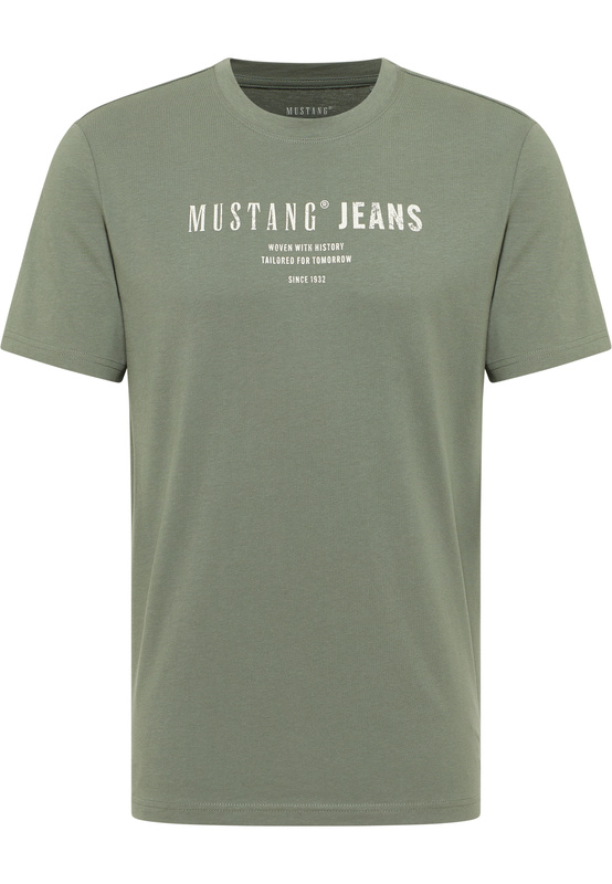 Męski T-Shirt Mustang Style Austin Agave Green 1016867 6473