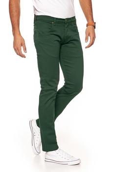 WRANGLER SPODNIE MĘSKIE SPENCER DARK PINE W1845365R