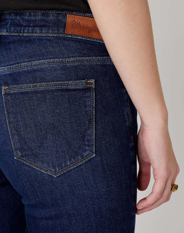 DAMSKIE SPODNIE JEANSOWE WRANGLER STRAIGHT W28TKK197 112128504