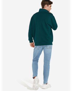 BLUZA WRANGLER HALF ZIP SWEAT PINE W6B2IQG01 112130684
