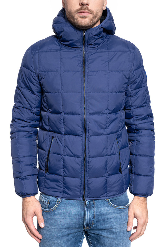 KURTKA ZIMOWA WRANGLER THE PUFFER PATRIOT BLUE W4C6WRX5H 112129101