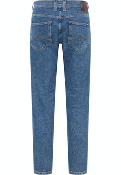 Męskie Spodnie Jeansowe Mustang Style Oregon Slim Denim Blue 1014863 5000 700