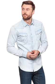 WRANGLER L/S ORIGINAL WESTERN BLEACH W5942MQ9E