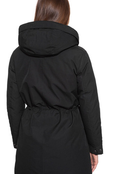 DAMSKA KURTKA ZIMOWA WRANGLER LONG PARKA BLACK W4N3V4100 112129163