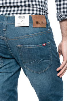 SPODNIE MĘSKIE OREGON TAPERED DENIM BLUE  1010568 5000 882