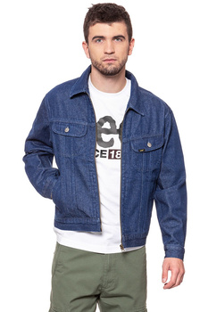 KURTKA JEANSOWA LEE ZIP RIDER JACKET RINSE L89YGA36 112123945