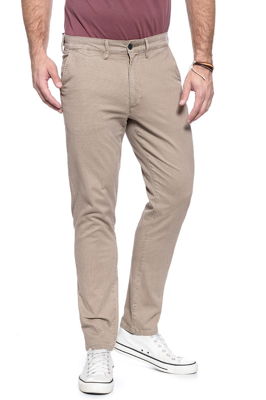 WRANGLER SPODNIE MĘSKIE CHINO DESERT TAUPE W16LSK22G 112127323