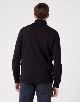 WRANGLER FUNNEL NECK ZIP MĘSKA BLUZA ROZPINANA LOGO W663HA100 112320250