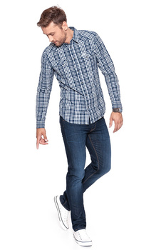 WRANGLER L/S HERITAGE WESTERN NEW INDIGO W57168RRQ