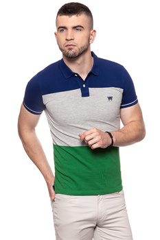 WRANGLER 3 COLOR POLO AMAZON GREEN W7B32K6UX 112131449