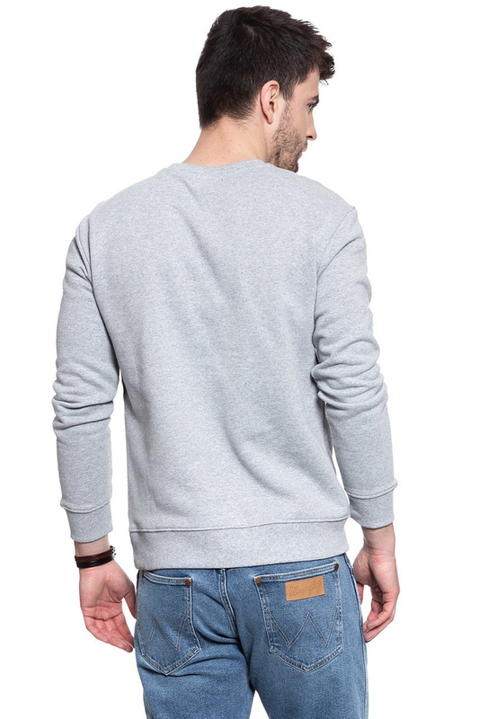 BLUZA LEE BLUZA LEE CREWNECK SWS GREY MELE L81RTJMP 112121901