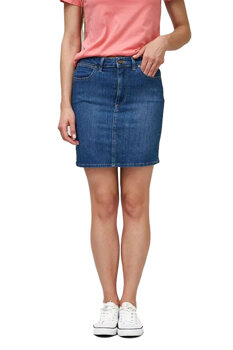 WRANGLER MID LENGHT DAMSKA SPÓDNICA BLUE MOUNTAIN W245GR22P 112127932