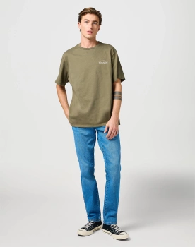 MESKIE SPODNIE WRANGLER TEXAS SLIM GLACIER 112364830