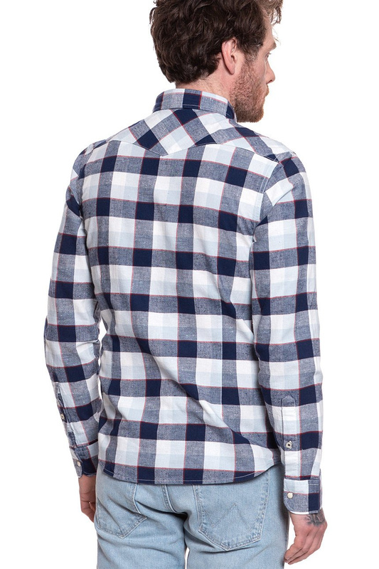 LEE LEE WESTERN SHIRT BLUEPRINT L643NVLH 112115397