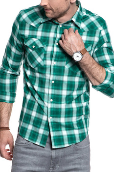KOSZULA LEE WESTERN SHIRT EVERGREEN L643GIEB 112115349