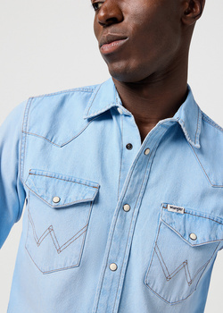 MESKA KOSZULA WRANGLER WESTERN SHIRT AUTHENTIC TINT 112362745