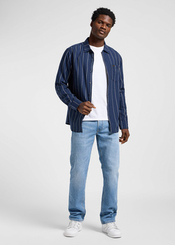 MESKIE SPODNIE LEE DAREN HORIZON BLUE 112367189