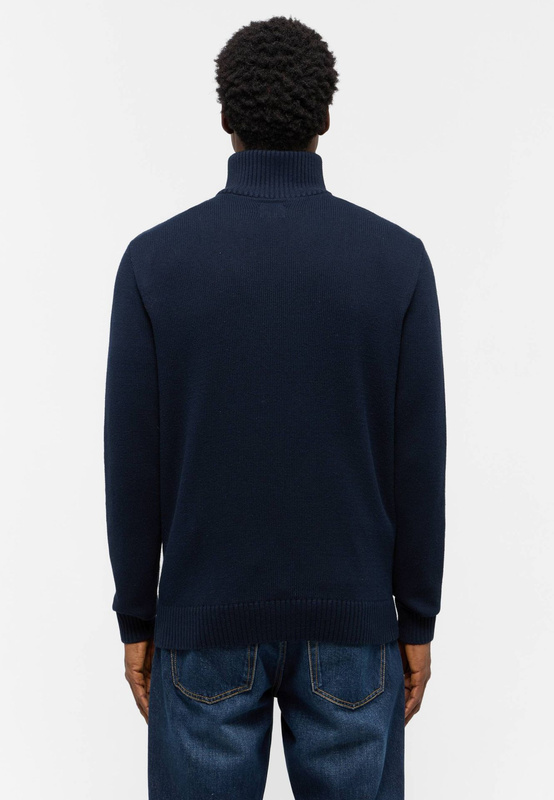 Męski Sweter Mustang Eastvale Dark Sapphire 1015802 4136