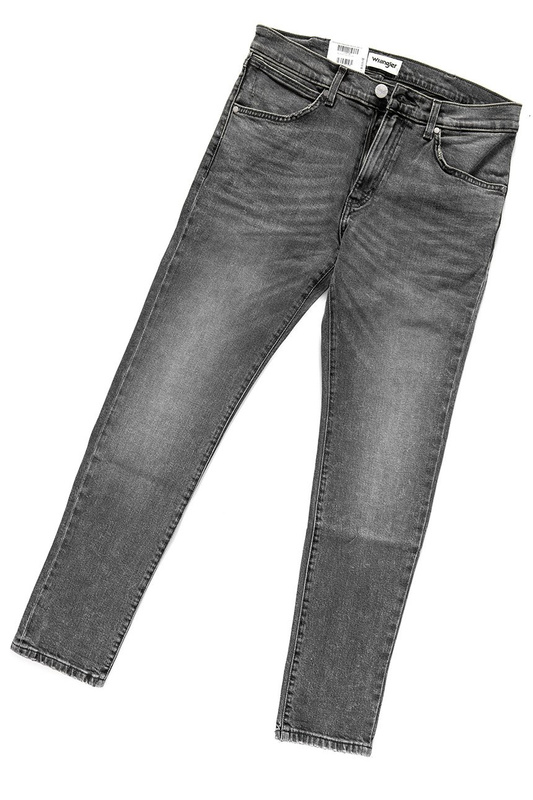 SPODNIE MĘSKIE WRANGLER STRANGLER GRUNGE GREY W16TRA193 112127342