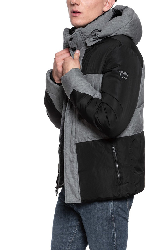 WRANGLER PROTECTOR JACKET MID GREY MEL W4A2W3X37 112129069