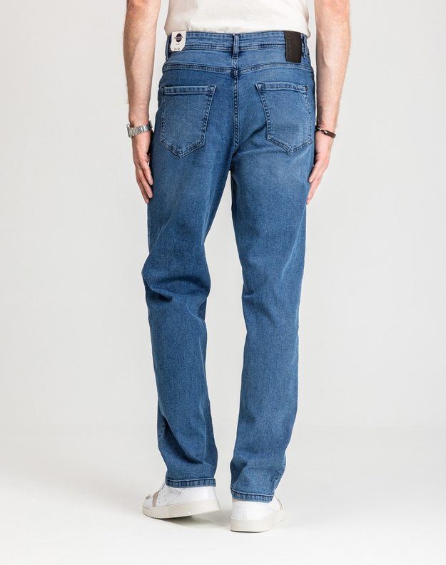 Męskie Spodnie Jeansowe Marcus Jason 2177 Jeans Dry Blue Wash 14-200320